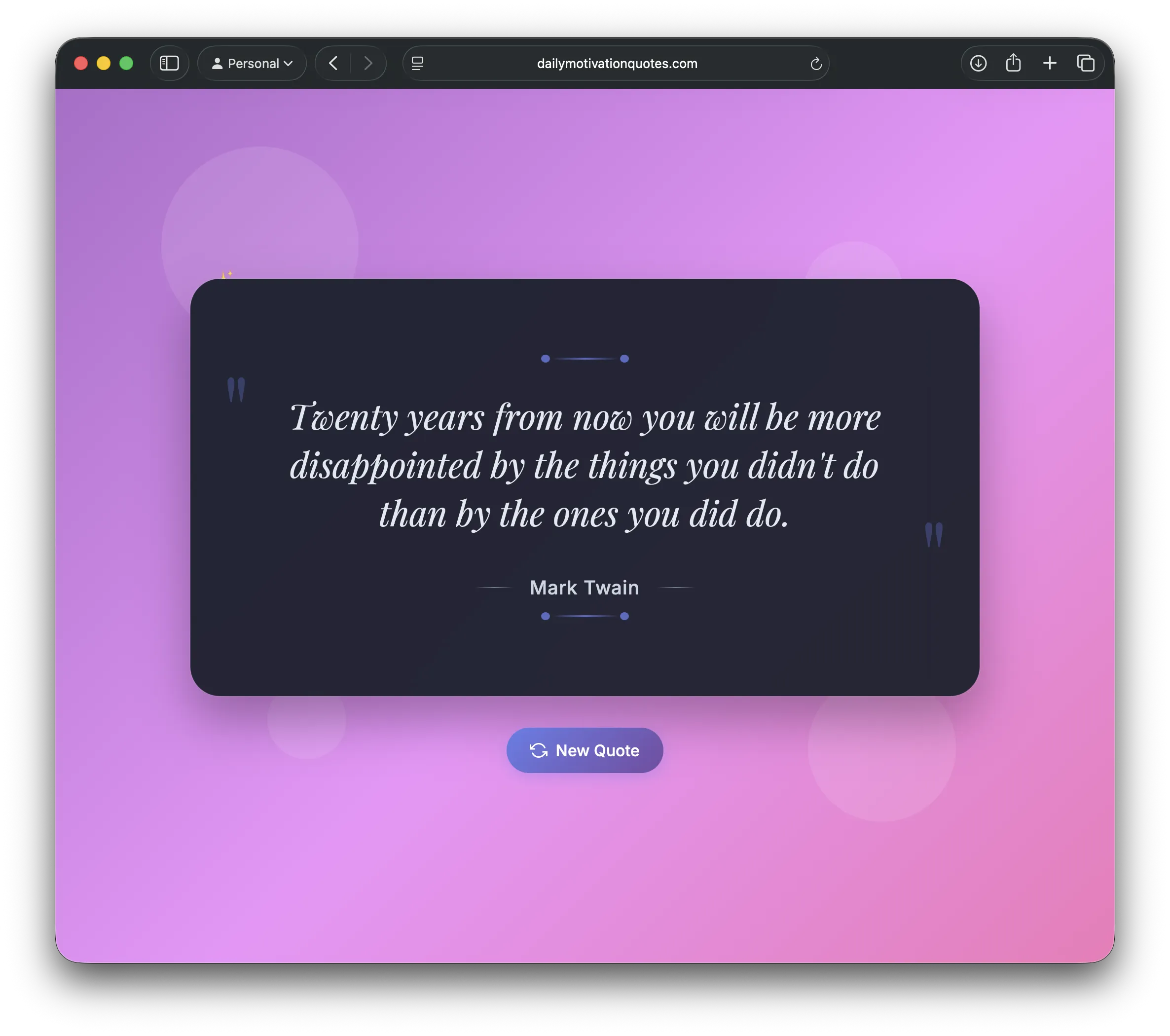 Daily Motivation Quotes screenshot